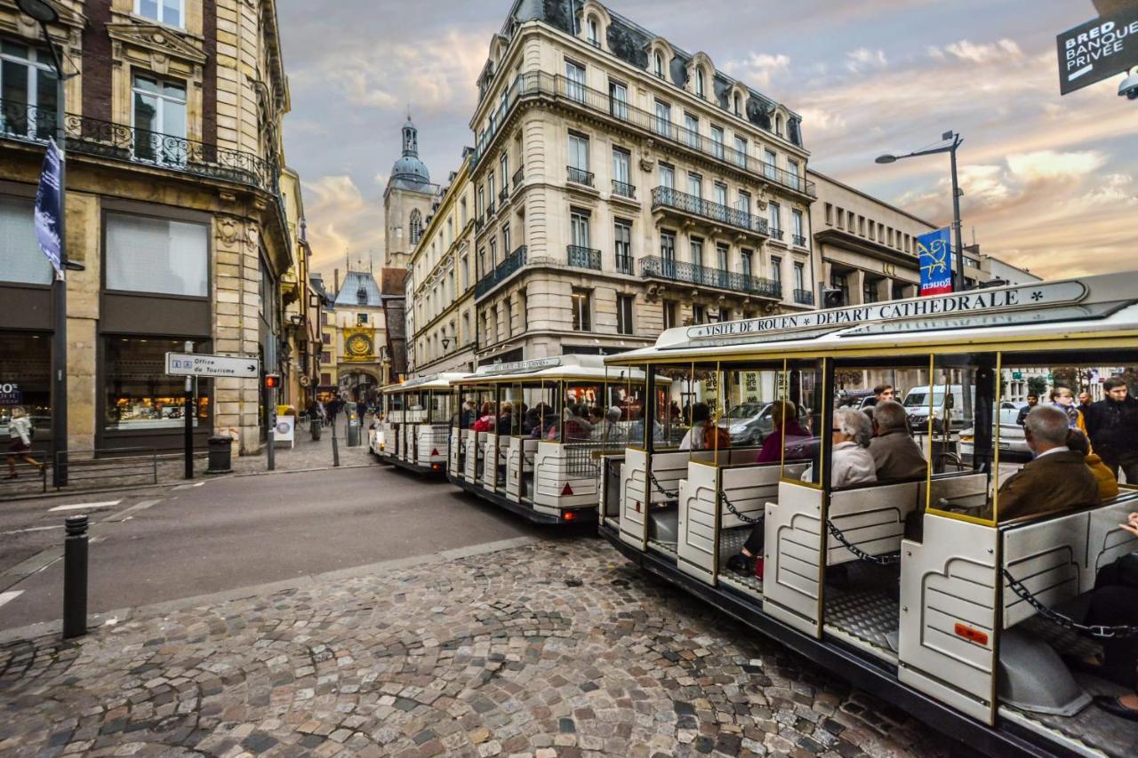 Cocon avec Terrasse privée 30m2 - 2pers Appartamento Rouen Esterno foto